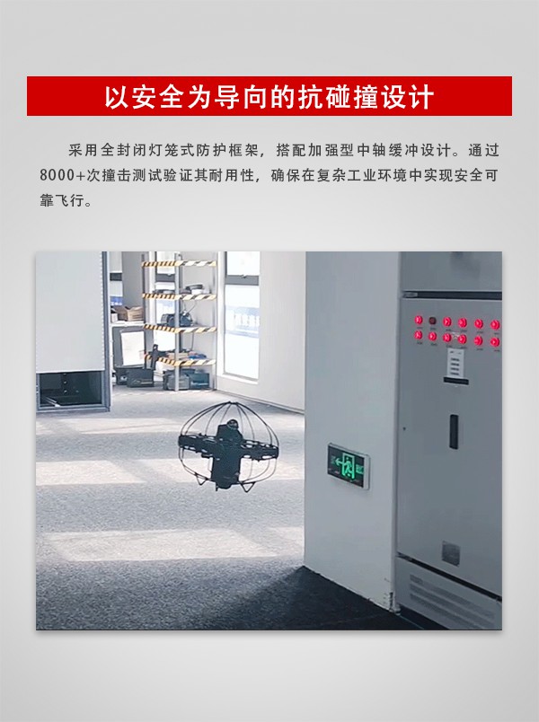 室內巡檢無人機TSU-2型(圖3)