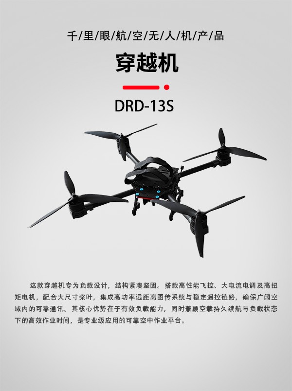 FPV穿越機(jī)DRD-13S型(圖1) FPV穿越機(jī)DRD-13S型(圖1)
